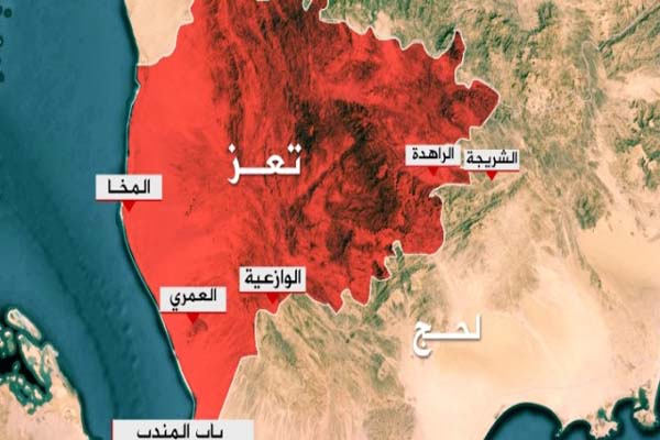 الحوثيون ينقلون صواريخ باليستية إلى ذباب غرب تعز