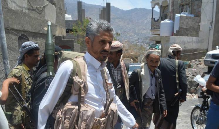 حمود المخلافي : نرفض حوار الحوثيين والفصل للميدان والمقاومة تسيطر على 80% من تعز