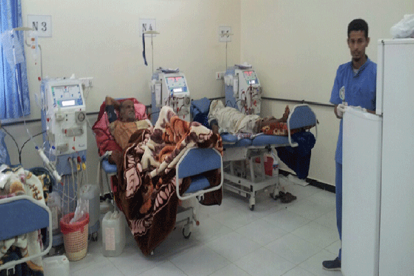 أطباء بلا حدود: مراكز الغسيل الكلوي باليمن على وشك الانهيار