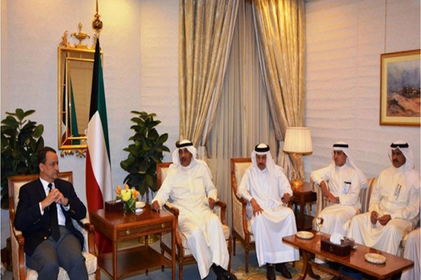 ولد الشيخ يقدم عرضا لآخر تطورات المشاورات للمسؤولين الكويتيين