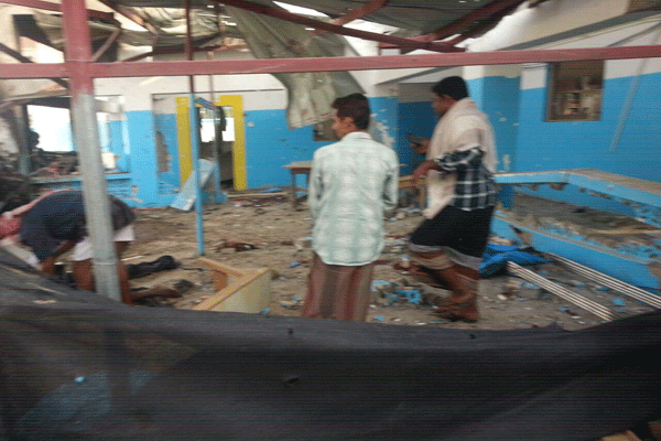 التحالف يفتح تحقيقاً حول غارة جوية على مستشفى بشمال اليمن أوقعت 11 قتيلاً