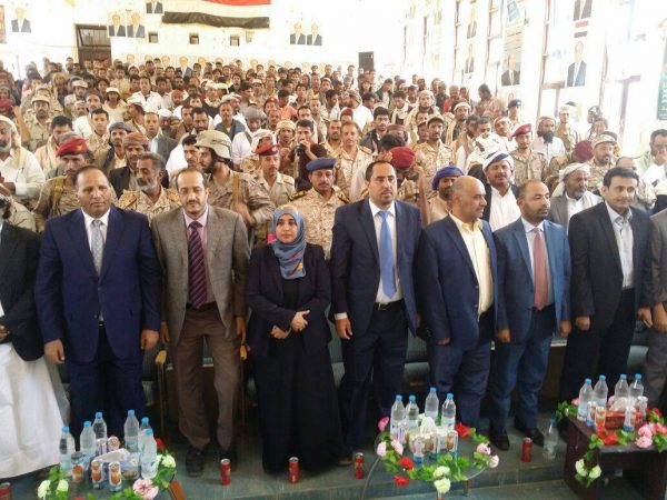 الجوف تحتفل بذكرى ثورة سبتمبر بحضور نائب رئيس الوزراء