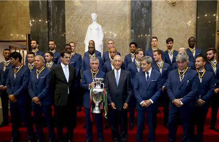 كريستيانو رونالدو يغيب عن حفل تكريم المنتخب البرتغالي
