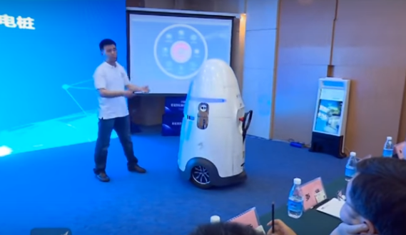 لأول مرة..الصين تستخدم الروبوت للدوريات الأمنية