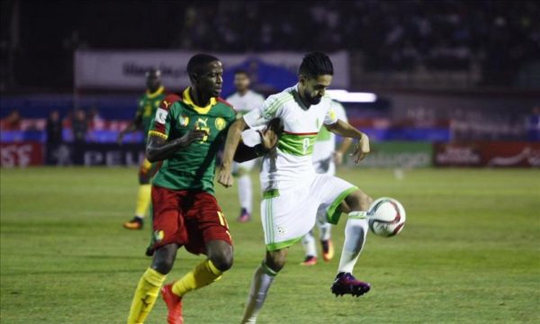 الجزائر تسقط في فخ التعادل مع الكاميرون بتصفيات مونديال روسيا