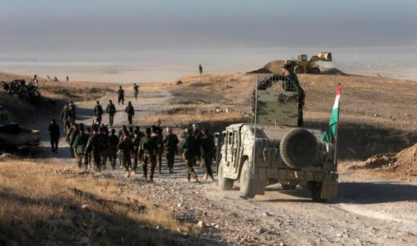 العراق: البشمركة تتقدم بتخوم الموصل بدعم من التحالف
