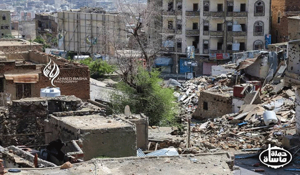 تعز: المليشيا تقصف الأحياء السكنية وتحاول استعادة بعض المواقع عقب سريان الهدنة