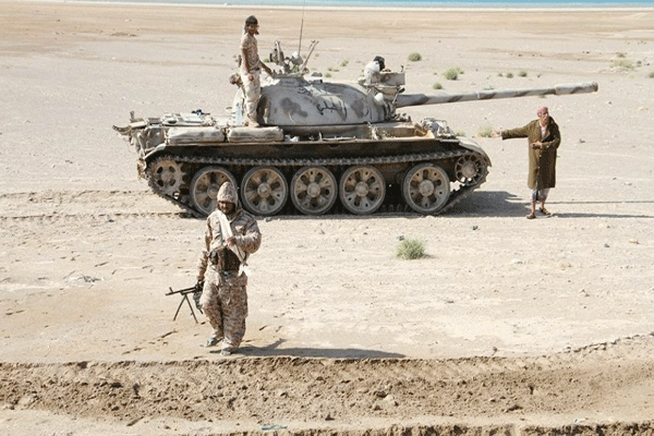 مصدر عسكري لــ"يمن شباب نت": قوات الجيش تسيطر على منطقة الثوباني شرق المخا  