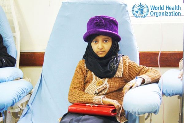 منظمة الصحة: اليمن يفتقر إلى أخصائيين وأطباء في معالجة الأورام السرطانية