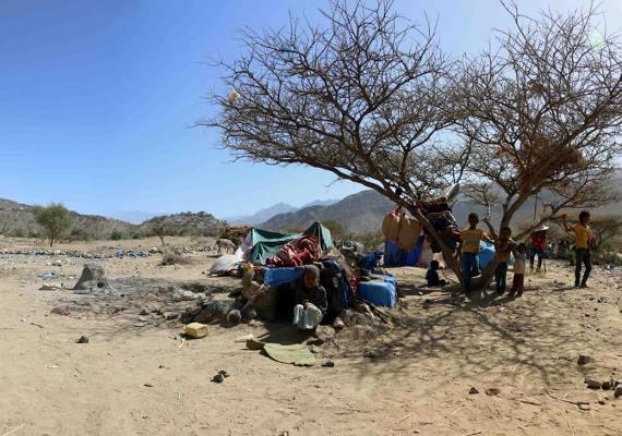 منظمة حقوقية تدعو الأمم المتحدة لإنقاذ من هجرهم الحوثي غرب تعز