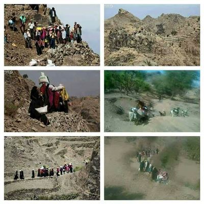 في بلاد الوافي غرب تعز.. الحوثيون يعاقبون السكان بالحصار والتهجير