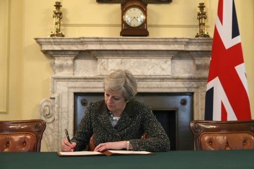 بريطانيا تطلق اليوم رسميا عملية خروجها من الاتحاد الاوروبي