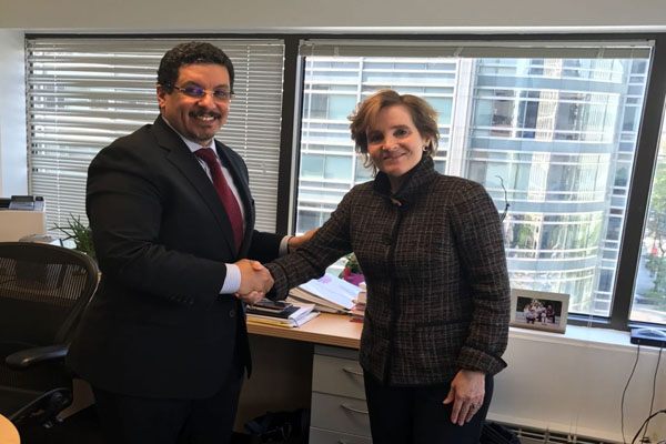 سفير اليمن بأمريكا يبحث دعم دولي لقطاع التعليم