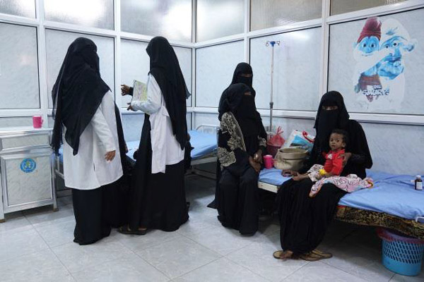 منظمة الصحة: ارتفاع مصابي الكوليرا والاسهالات إلى 2752 حالة