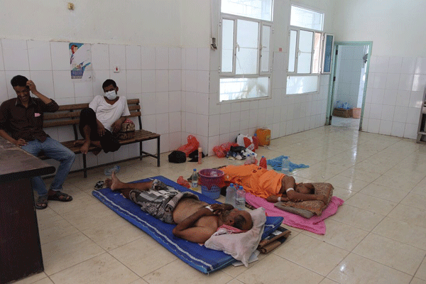 الصحة العالمية: ارتفاع عدد وفيات الكوليرا باليمن إلى 859 حالة في 20 محافظة