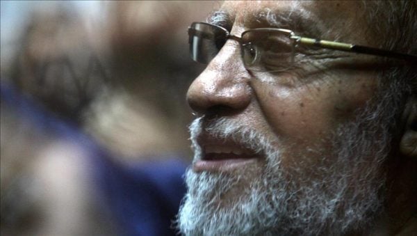 مصر السجن 25 عاما لمرشد الإخوان في "غرفة عمليات رابعة"