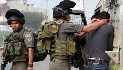 الإحتلال الإسرائيلي يعتقل 42 فلسطينيا في الأراضي الفلسطينية