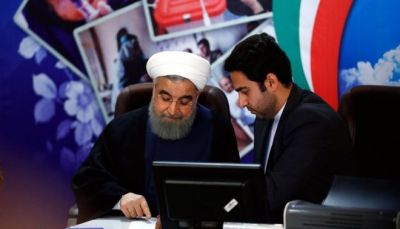 "100 وفد أجنبي" في مراسم تأدية روحاني اليمين لدورة رئاسية ثانية