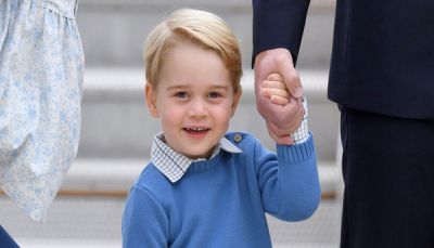 الأمير جورج البريطاني يبدأ أول يوم في الدراسة