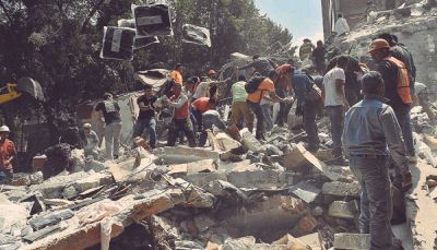 ارتفاع ضحايا زلزال المكسيك إلى 65 قتيلا وانهيار27 مبنى