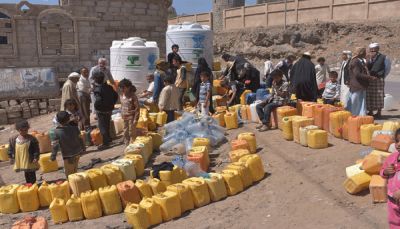 15 مليون يمني يصعب عليهم الوصول لمياه الشرب