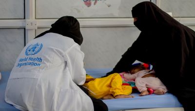 منظمة الصحة: ارتفاع حالات الوفاة بمرض الدفتيريا باليمن إلى 34 حالة