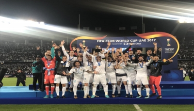 ريال مدريد يتوج بكأس العالم للأندية للمرة الثالثة في تاريخه