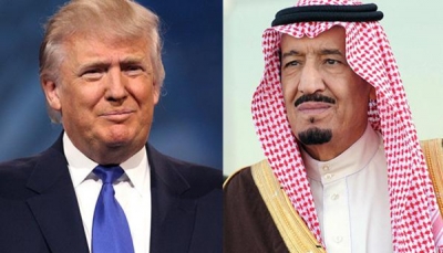 الملك سلمان يبحث مع ترمب وماي إجراءات محاسبة إيران ودعم اليمن