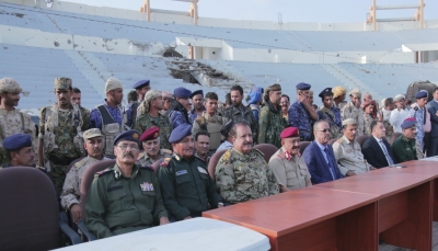 وزير الداخلية يدشنن العام التدريبي 2018 بعرض عسكري للقوات الخاصة بأبين