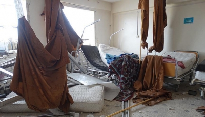 مقاتلات روسية تقصف مستشفى أورينت بريف إدلب السورية