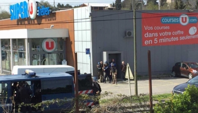 فرنسا: مقتل أربعة أشخاص بينهم منفذ العملية في احتجاز رهائن