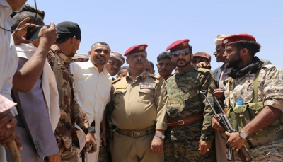 محافظ "لحج" يدشن عملية ترقيم 806  من جرحى المعارك ضد المليشيا الحوثية