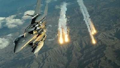التحالف يعلن استهداف صواريخ حرارية لمليشيا الحوثي في الضالع