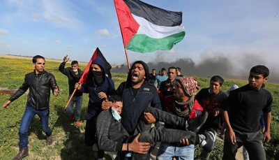 الصحة في غزة: 105 من جرحى "مسيرة العودة" بحالة حرجة