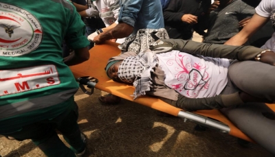 بعد مطالبة حقوق الإنسان بوقف "القوة المفرطة.. إصابة 25 فلسطينيا برصاص قوات الاحتلال في حدود غزة