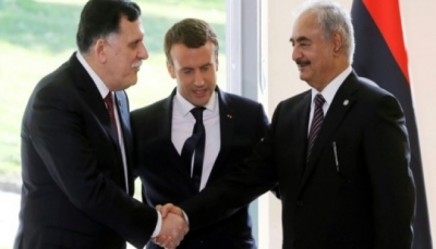ماكرون يجمع المسؤولين الليبيين الثلاثاء بباريس للخروج من الازمة