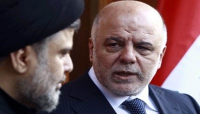 العبادي والصدر يعلنان تحالفا لتشكيل الحكومة العراقية الجديدة