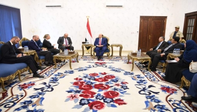 الرئيس هادي يدعو المنظمات الإنسانية لتوسيع أنشطتها في عدن ومأرب 