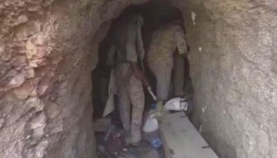 الجيش يعلن ضبط غرفة عمليات للحوثيين تحت الأرض في "صعدة" (صور)