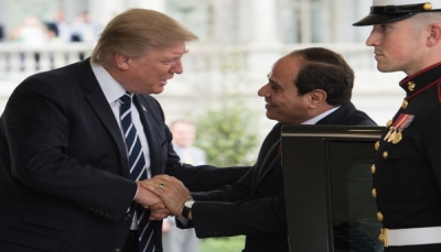 "ترامب" يصف الرئيس المصري بالقاتل اللعين