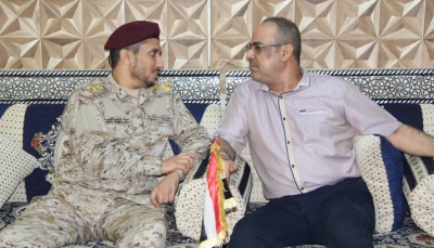 الميسري يناقش مع قائد اللواء الرابع حماية رئاسية مستجدات الأوضاع العسكرية
