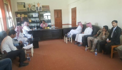 لجنة سعودية في "مأرب" للإطلاع على وضع التعليم ووعود بتنفيذ مشاريع استراتيجية