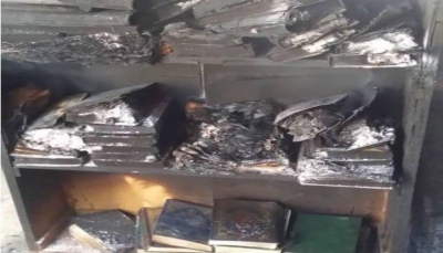 الحوثيون يحرقون مسجدا في "ذمار" بعد رفض المصلين خطيبهم الذي استقدموه