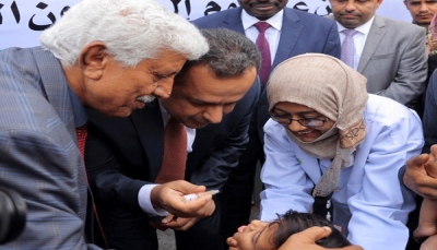 تدشين حملة تحصين ضد شلل الأطفال تستهدف أكثر خمسة ملايين طفل
