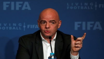 رئيس الفيفا يحسم الجدل بشأن تحضيرات قطر  لمونديال 2022