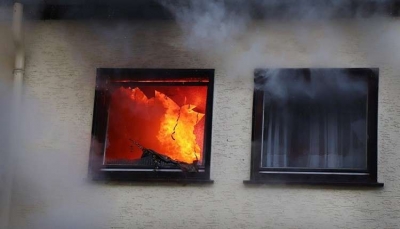 امرأة تحرق زوجها حيا بسبب عدم إعطائها كلمة سر هاتفه (صور)