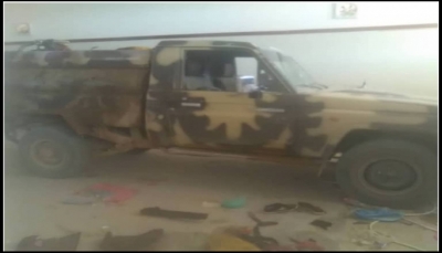 البيضاء: مقتل أربعة من ميلشيات الحوثي في هجوم طقم يقل مسلحيهم