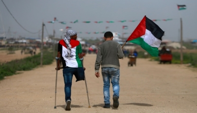 الفلسطينيون يحيون ذكرى يوم الأرض وسط تزايد مخاوف الاستيلاء على الأراضي