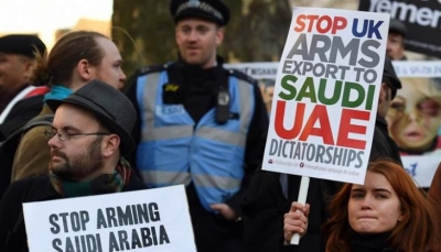 بريطانيا تحظر بيع أسلحة جديدة إلى دول التحالف في اليمن