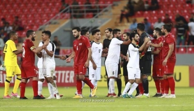منتخبنا الوطني يحصد أول نقطة بتعادله مع سوريا في بطولة غرب آسيا